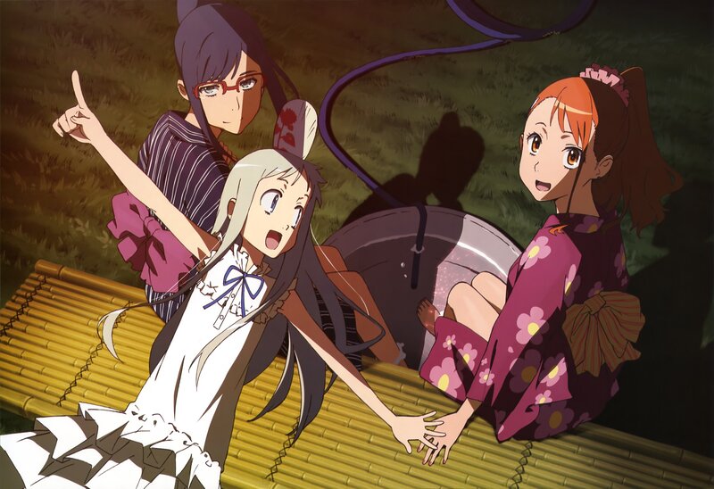 Three Girls in Yukata