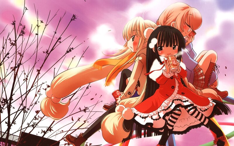 Three Girls on a Ride