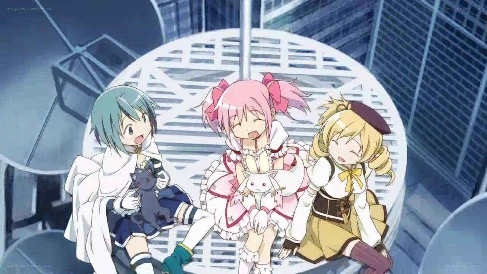 three girls on a rooftop