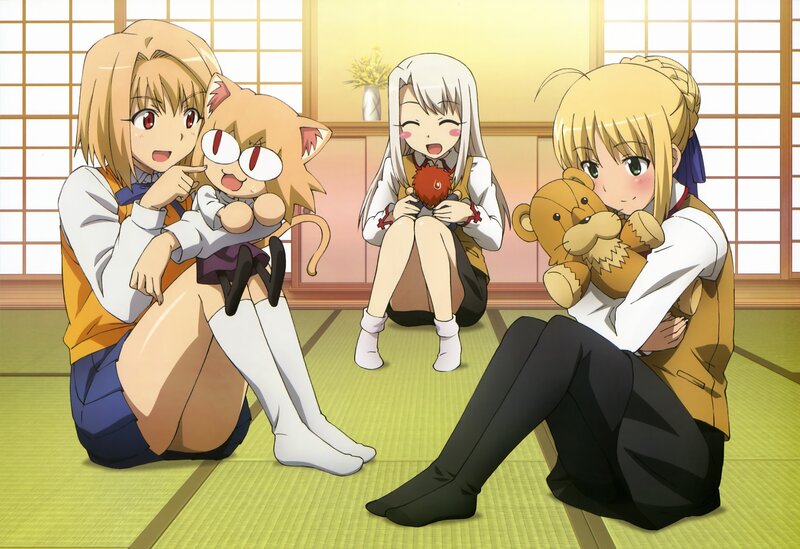 Three Girls on Tatami
