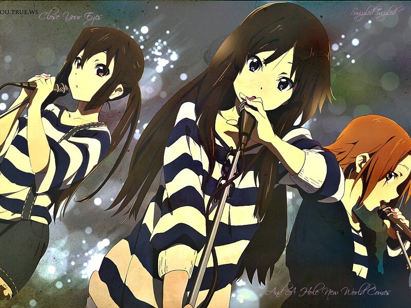 Three Girls Singing
