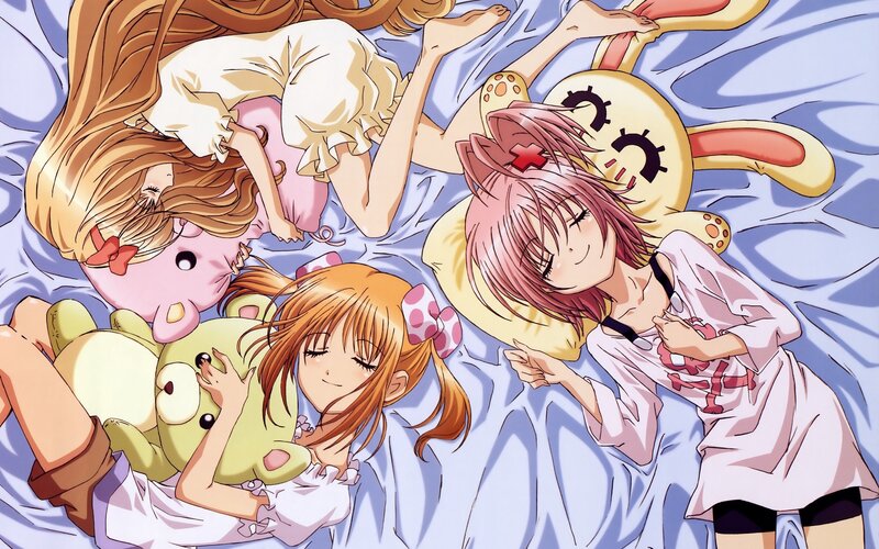 Three Girls Sleeping — Blue, Peaceful