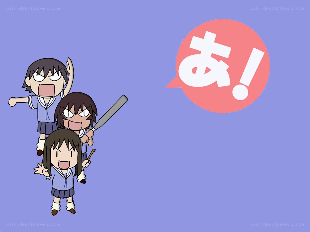 Three girls with baseball bats