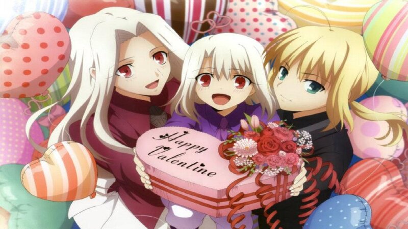 Three Girls with Gifts — Pink