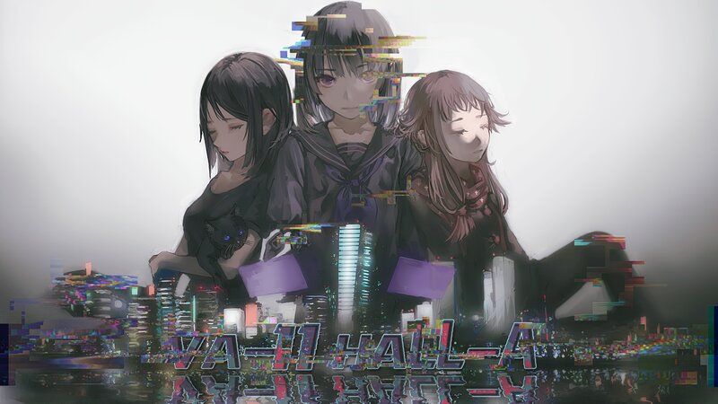 Three Girls with Glitch Effect