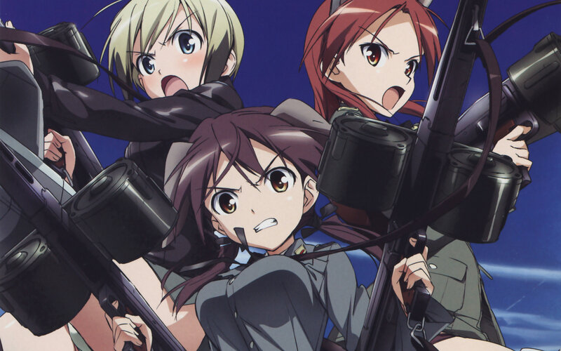 Three Girls with Rifles