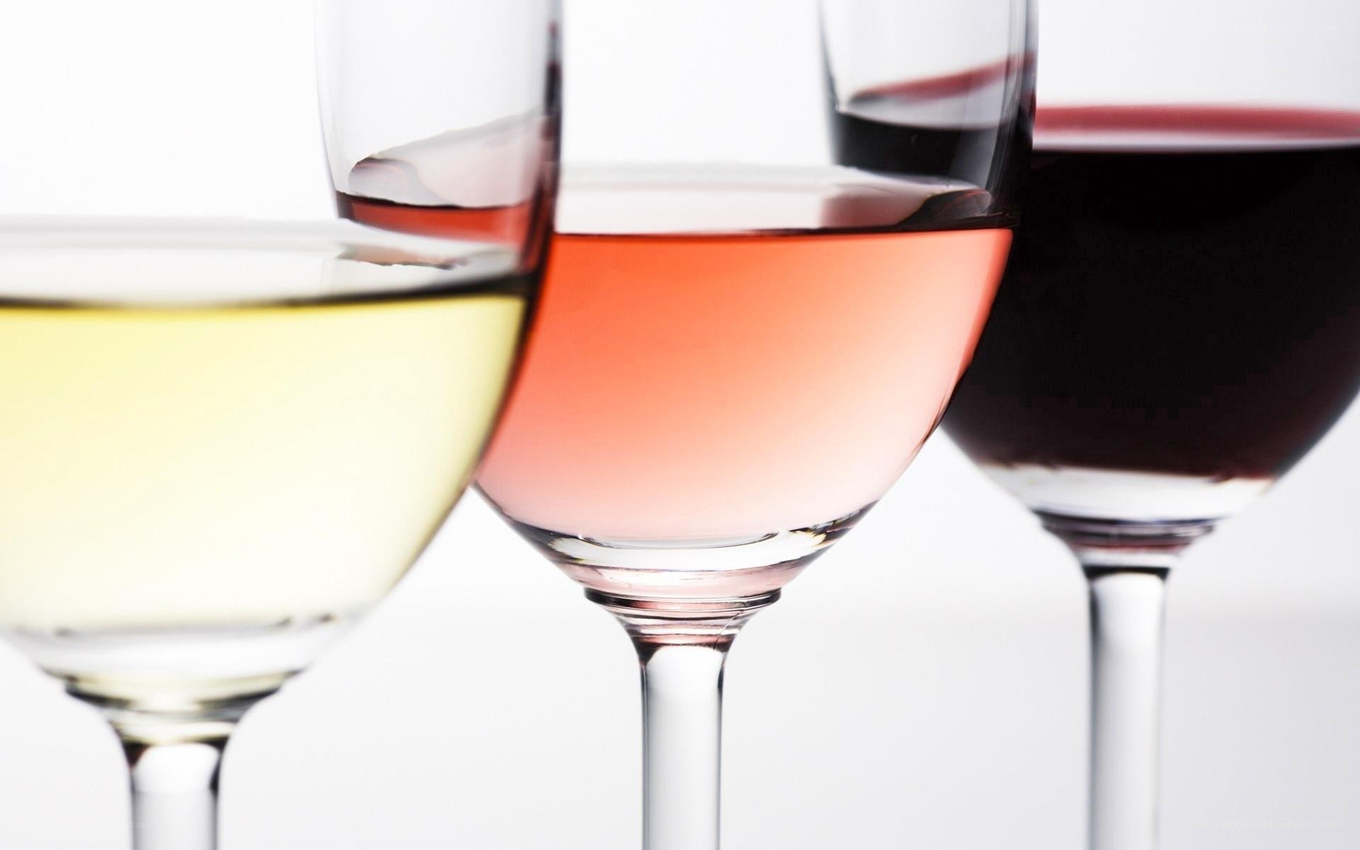 three glasses of wine