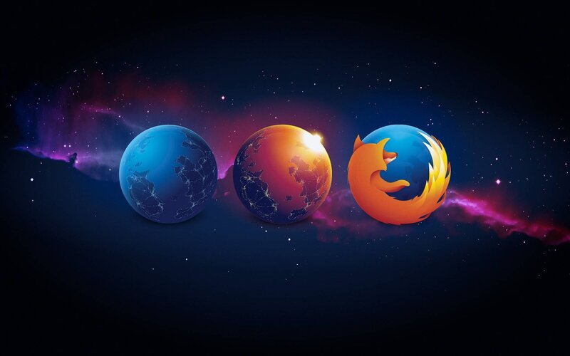 Three Globes in Space