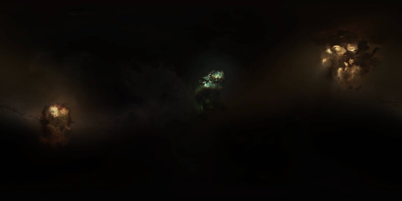 Three Glowing Nebulae