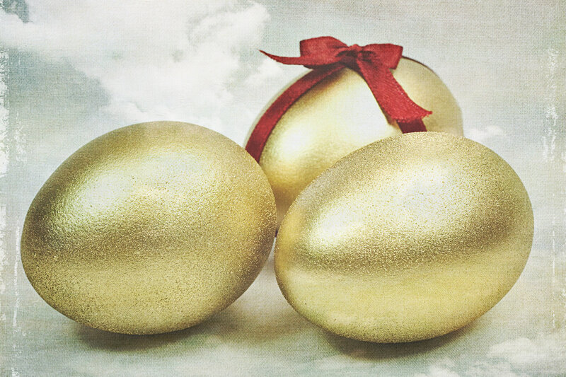 Three Golden Eggs — Gold