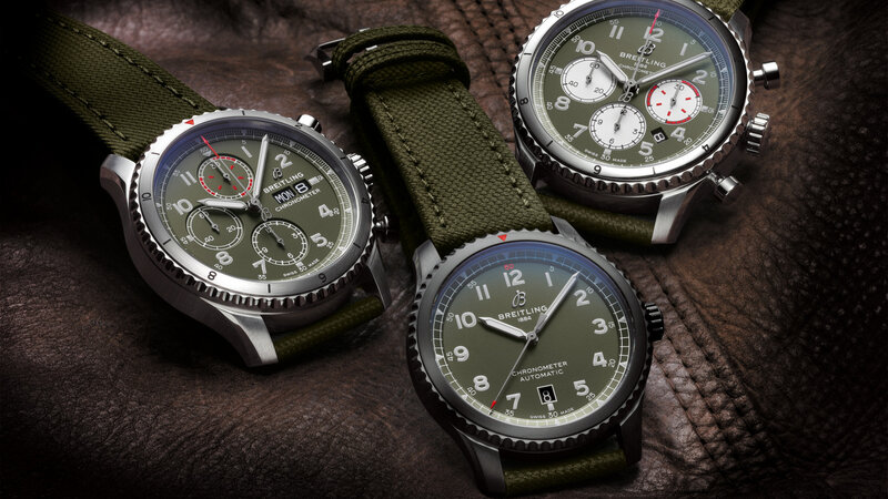 Three Green Watches