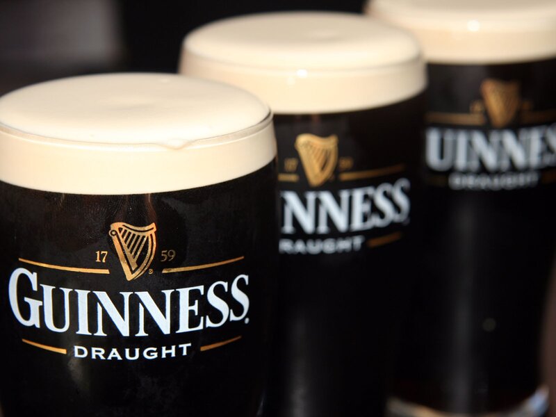 Three Guinness Pints