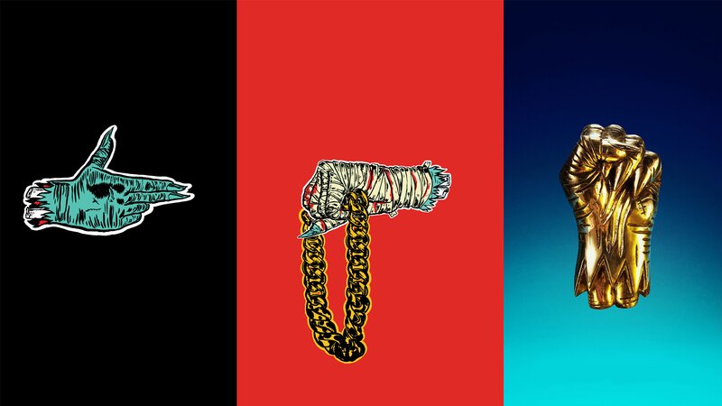 Three Hands in Different Styles