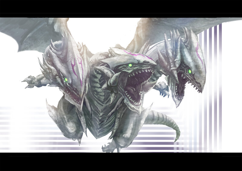 Three-headed Dragon — Gray