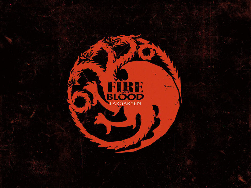 Three-headed Dragon — Red, Dramatic