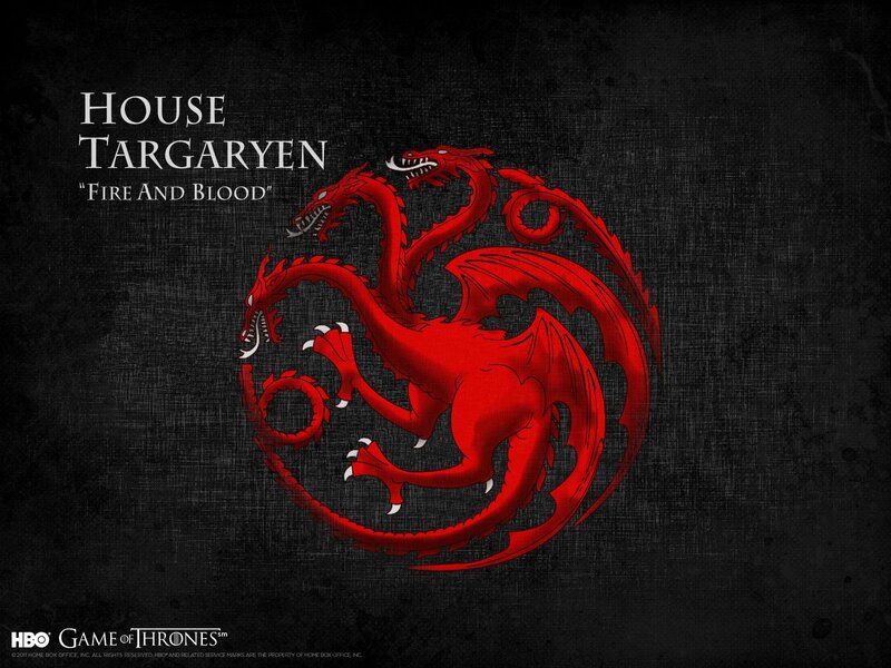 Three-headed Red Dragon — Dramatic, Digital Art