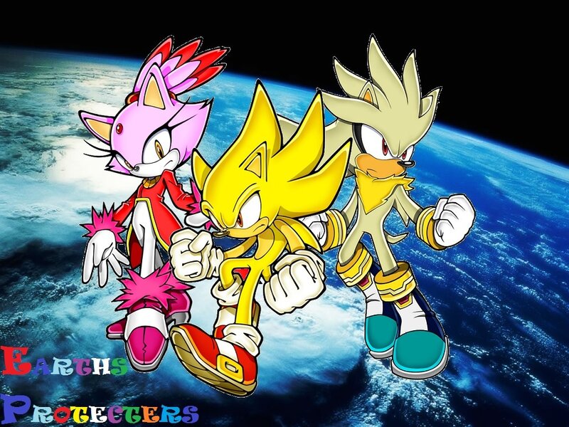 Three Hedgehogs in Space