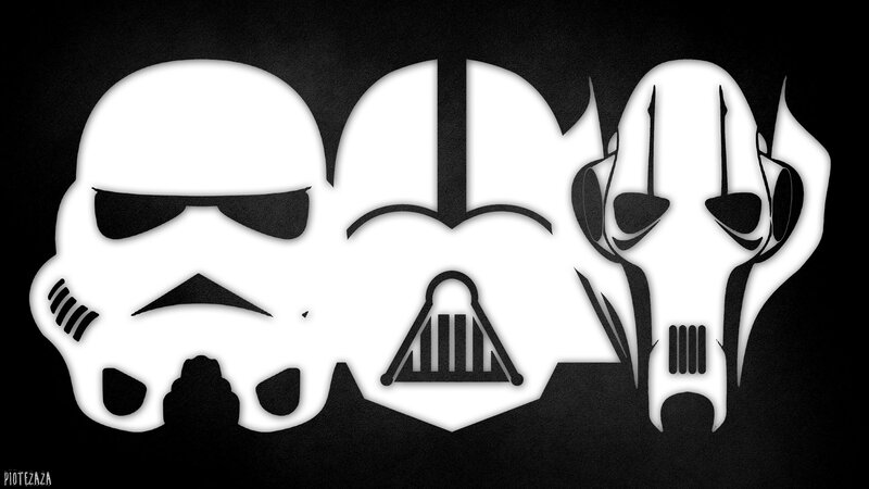 Three Helmets in Silhouette — Black, Dramatic