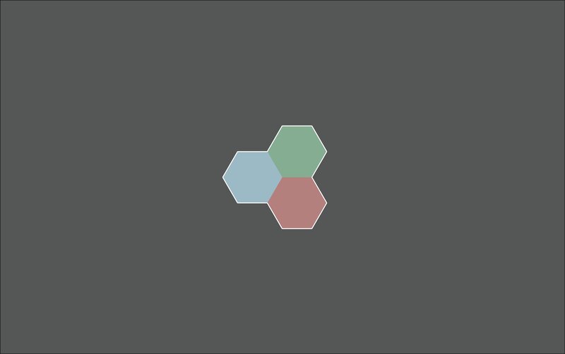 Three Hexagons