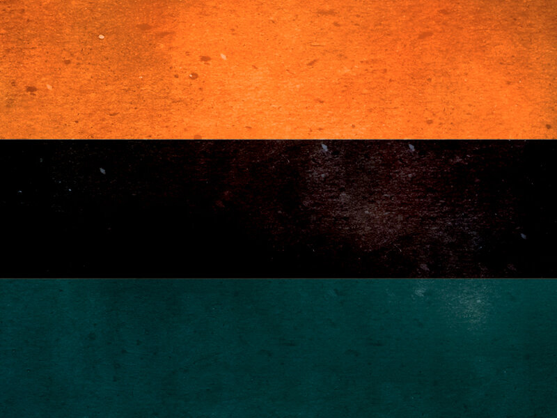 three horizontal stripes
