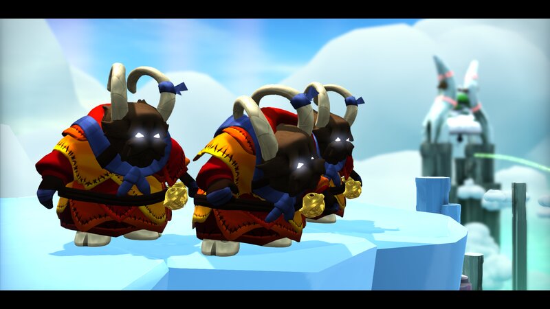 Three Horned Creatures