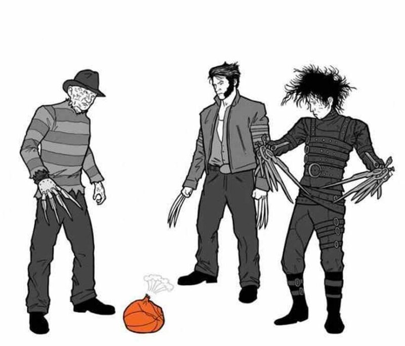 Three Horror Characters