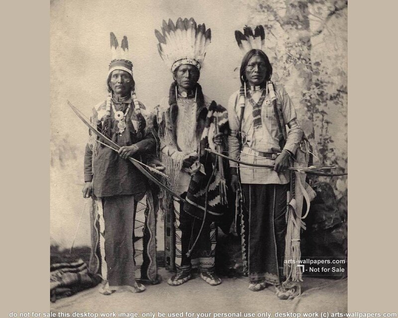 Three Indigenous Men — Black