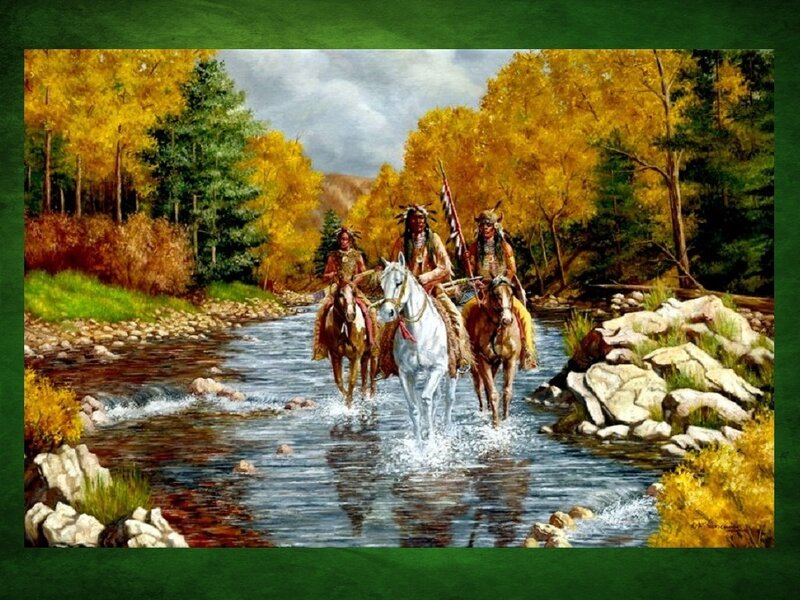 Three Indigenous Riders