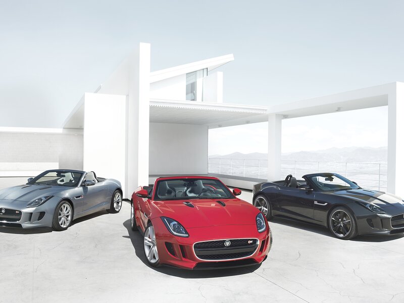 Three Jaguar Convertibles