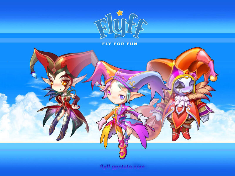 Three Jester Characters