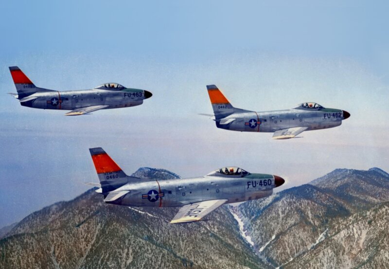 Three Jet Fighters