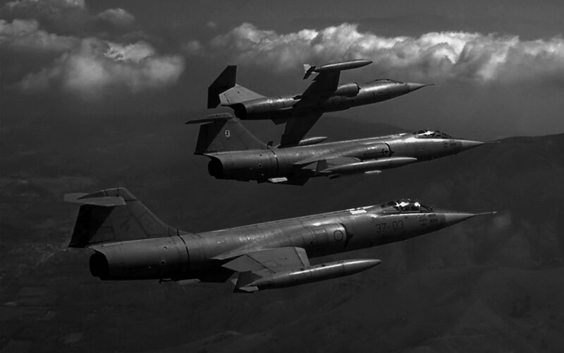 three jets in formation
