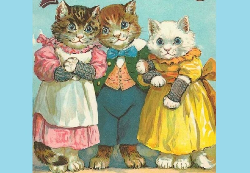 Three Kittens in Clothes