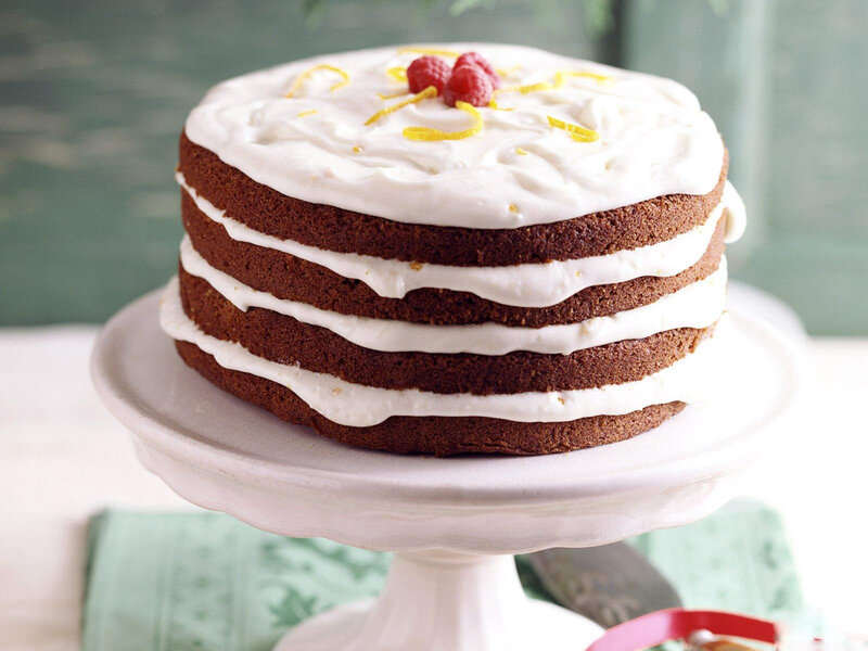 Three-layer Lemon Cake
