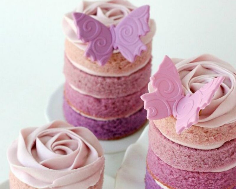 Three Layered Cakes