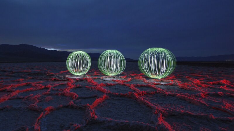 Three Light Spheres