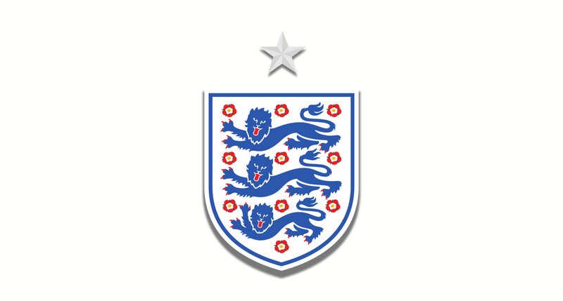 Three Lions Crest — Blue