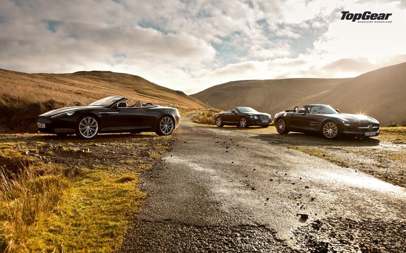 Three Luxury Convertibles