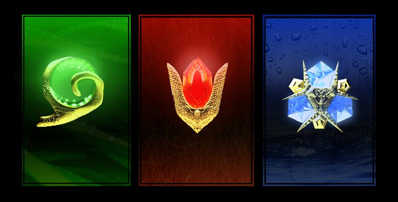 Three Magical Artifacts — Green