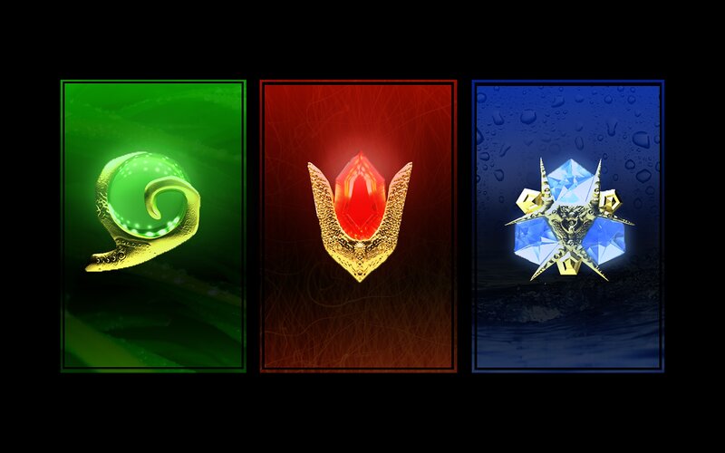 three magical artifacts