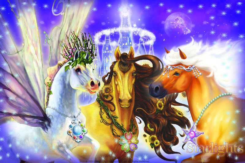 Three Magical Horses