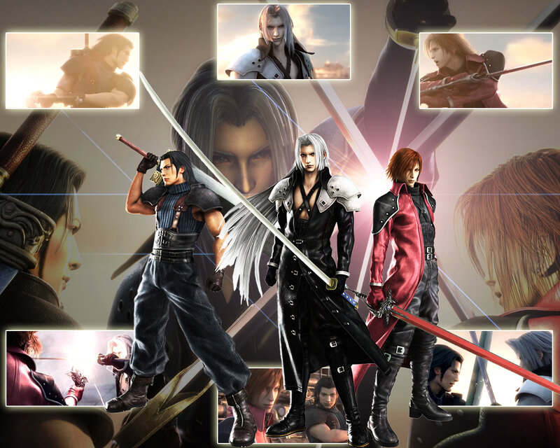 Three Male Characters — Black, Dramatic