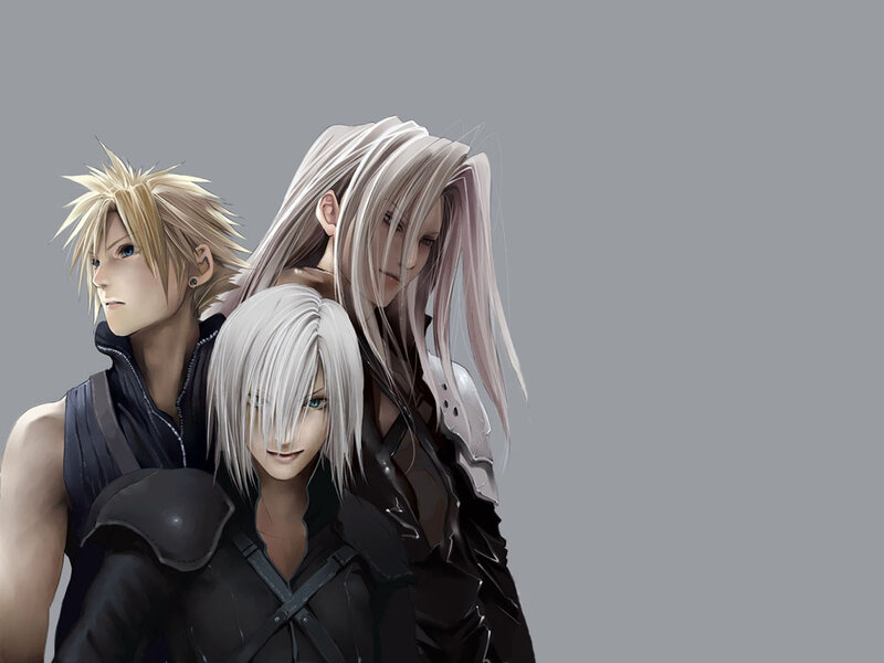 Three Male Characters — Gray, Dramatic