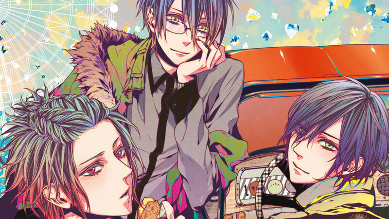 Three Male Characters in Car