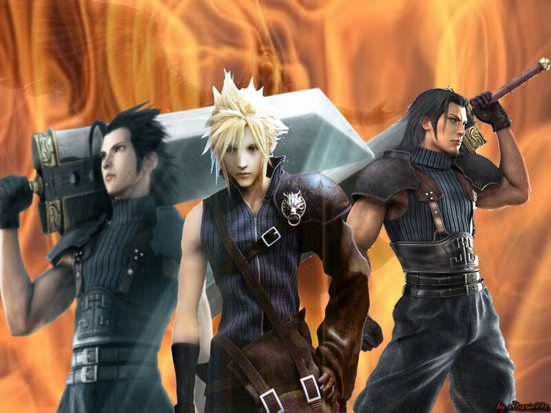 Three Male Characters — Orange