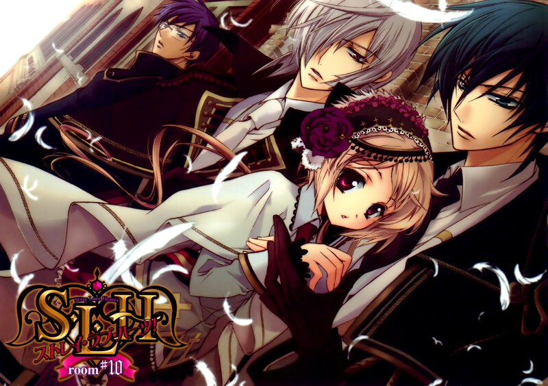 Three Male Characters with One Girl