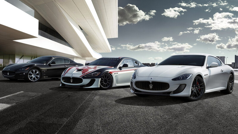 Three Maserati Cars