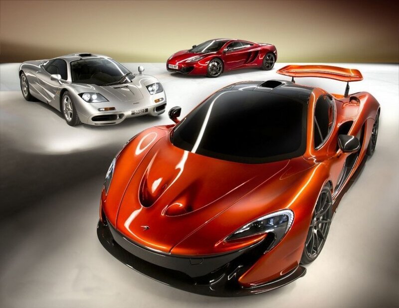 Three McLaren supercars