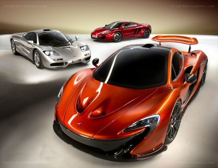 Three McLaren supercars
