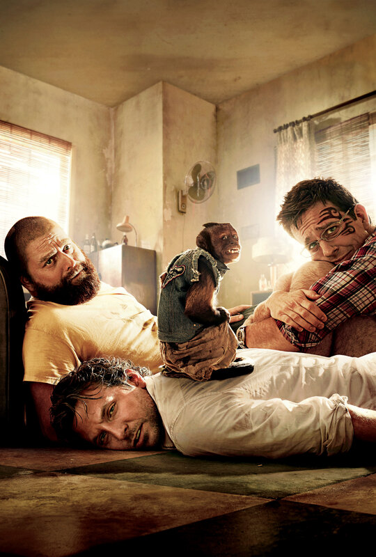Three Men and a Monkey — Brown, Dramatic